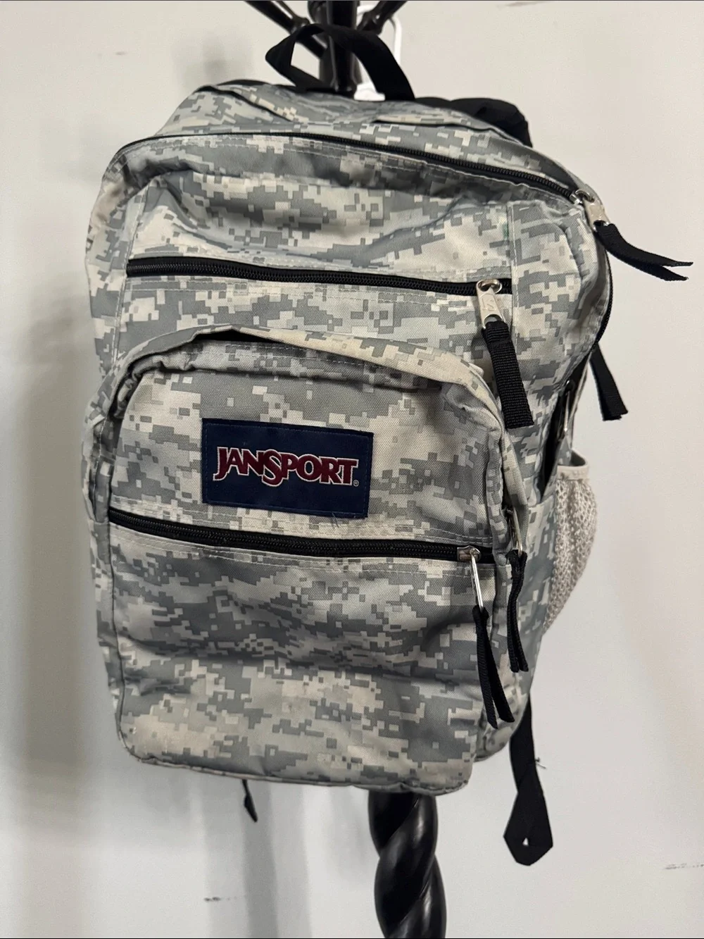 Jansport Digital Gray Camo Backpack